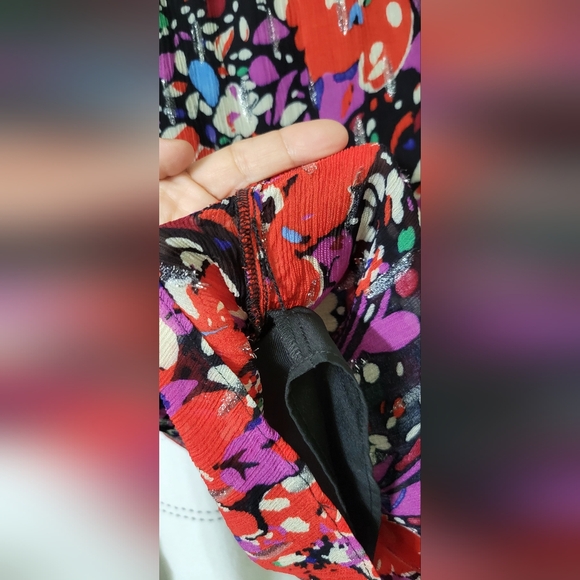 J. CREW Smocked popover  Floral Blouse  Size Small EUC - Picture 8 of 16